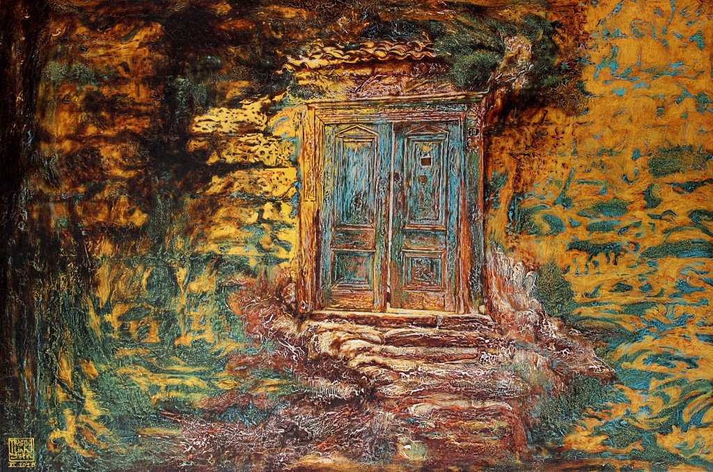 BƯỚC CHÂN THIÊN ĐƯỜNG I | Sơn mài | 80 x 120 cm | 2018