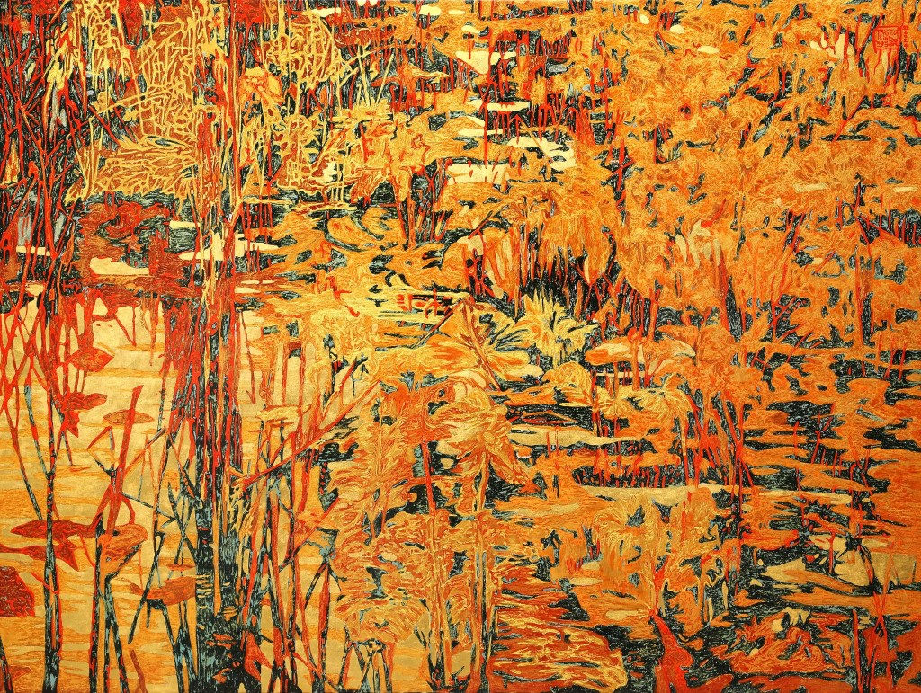 HẠ VÀNG | Sơn mài | 90 x 120 cm | 2024