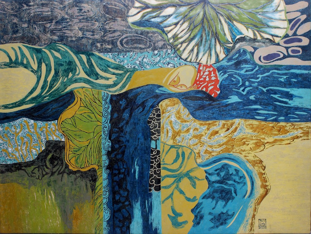 MỘNG PHÙ DU | Sơn mài | 90 x 120 cm | 2017