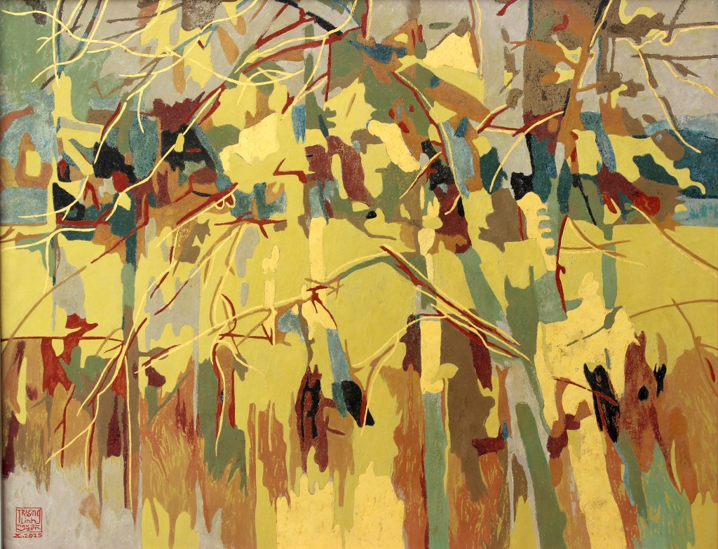 MÙA THU | Sơn mài | 70 x 90 cm | 2016