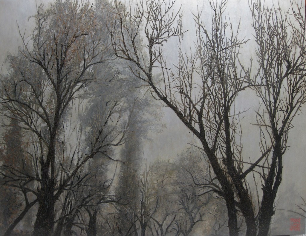 SƯƠNG SỚM I | Sơn mài 70 x 90 cm | 2013